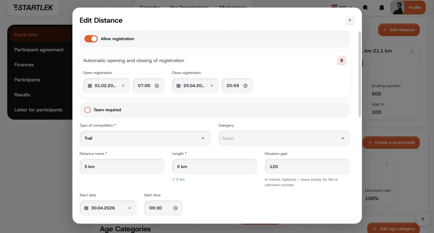 Event management — 2